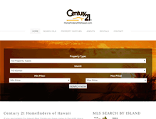 Tablet Screenshot of homefindershilohawaii.com